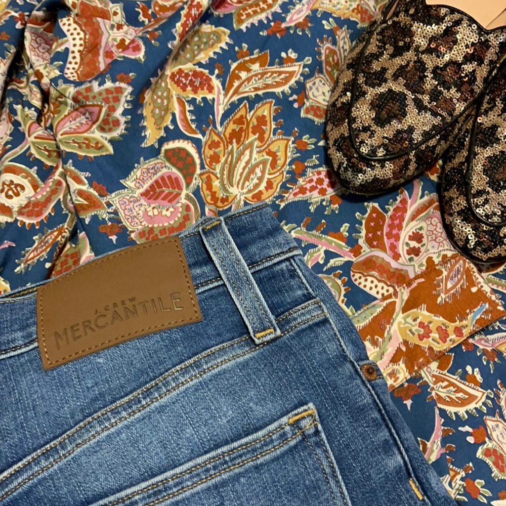 J. Crew cutoff jeans